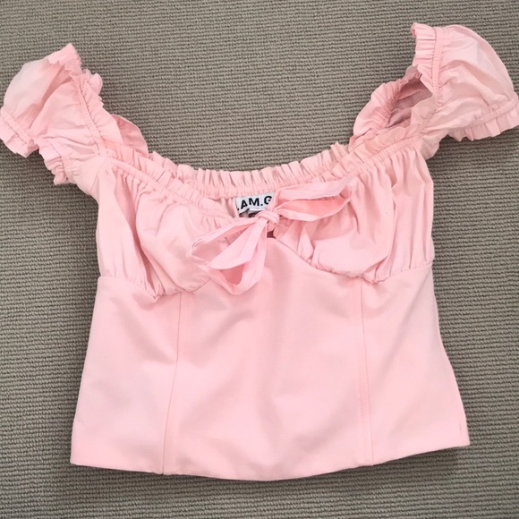 I.AM.GIA Tops - I AM GIA PINK TOP
